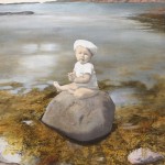 Eva Wilms - bildkonstnär - Barnet 6 - tempera och blyerts - 110x100 cm